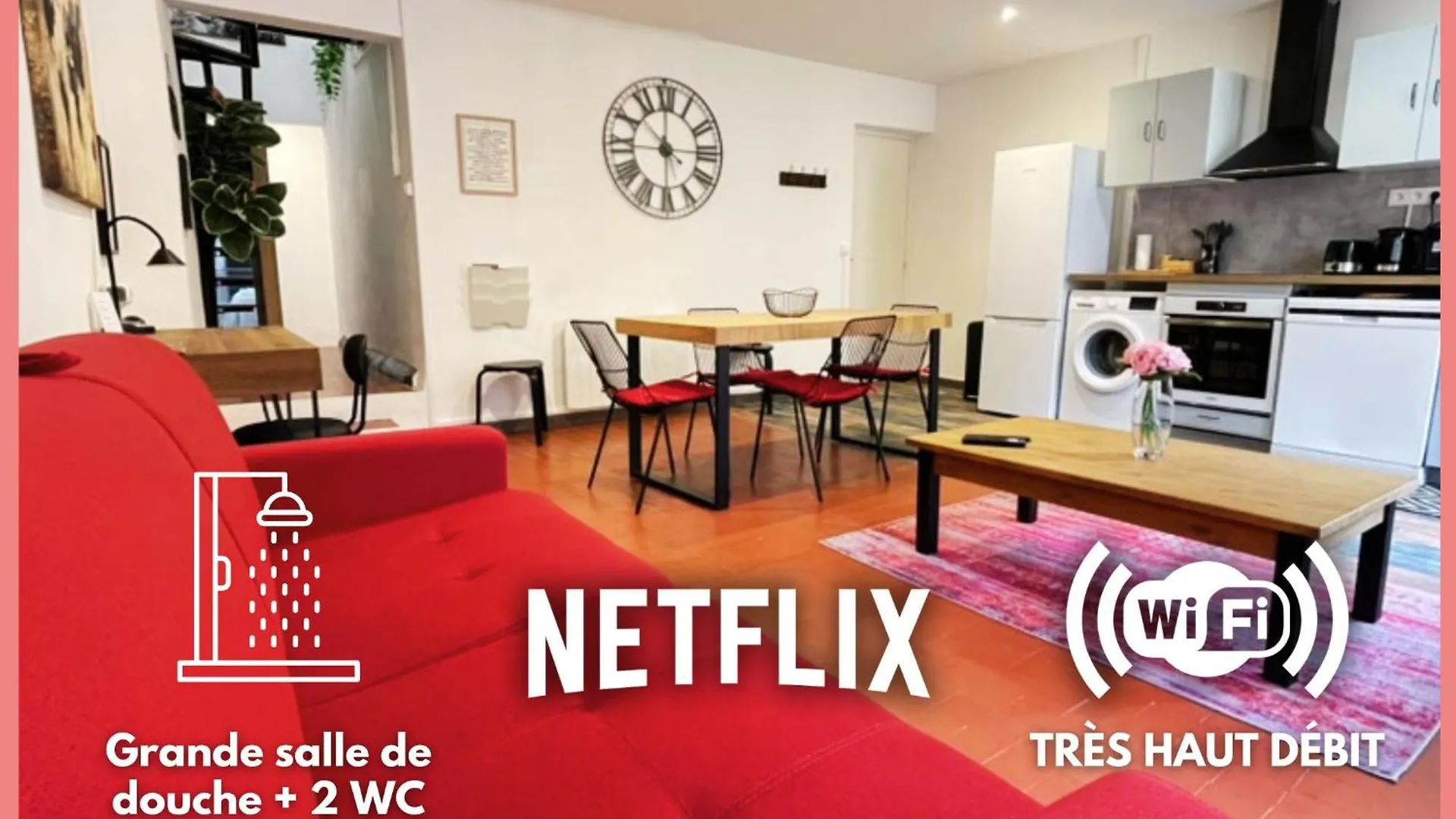 Spacieux Appartement T4 / 70 M2 8 Personnes contacts